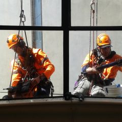 High Rise Glass Repair On Commercial Property | Goleman