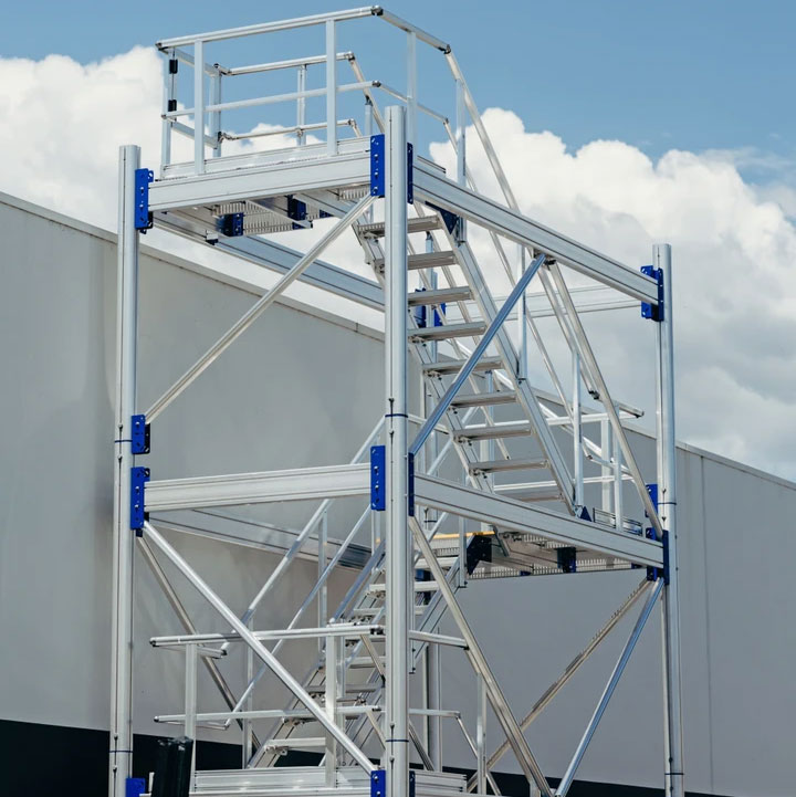industrial-modular-stair-tower Industrial modular access stair tower