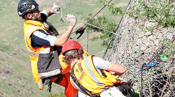 Rock stabilisation and drilling