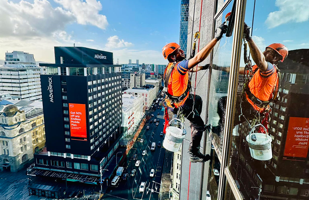 High-Rise Window Cleaning: How It Actually Works (and Why DIY is a Bad Idea)